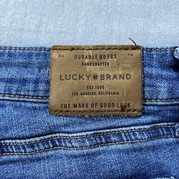 Lucky Brand Jeans Women 8/29 Skinny Lolita Distressed Ankle Stretch Mid Rise - Picture 6 of 10